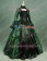 Victorian Lolita Georgian Reenactment Gothic Dress Green