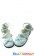 Mirror White Bows Ruffle Sweet Chunky Princess Lolita Shoes