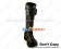 Matte Black Zipper Crossing Straps Chunky Punk Lolita Boots