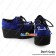 Punk Lolita Shoes Black And Blue High Platform Heel