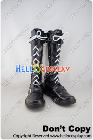 Elsword Cosplay Elsword Black Silver Boots