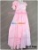 Sailor Moon Chibiusa Cosplay Costume Pink Gown Dress