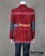 Doctor Cosplay Dr Dark Red Corduroy Trench Coat Costume