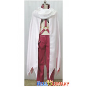 One Piece Cosplay Sadi Chan Pink Costume White Cape