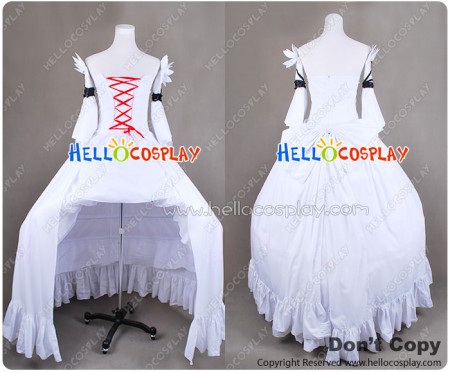 Pandora Hearts Cosplay Will of the Abyss White Rabbit Dress