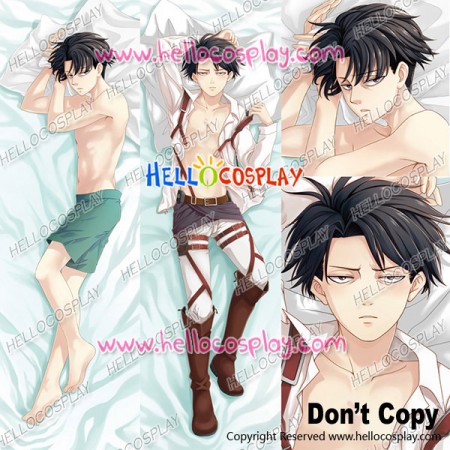 Attack on Titan Cosplay Levi Body Pillow