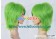 Green Short Wig 006