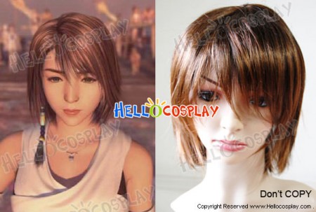 Final Fantasy Cosplay Yuna Wig