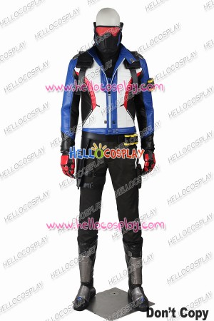 Overwatch Soldier 76 Cosplay Costume Uniform