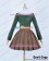 Danganronpa Cosplay Costume Chihiro Fujisaki School Girl Uniform