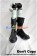 One Piece Cosplay Roronoa Zoro Black Short Boots