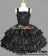 Sweet Lolita Gothic Punk Luxury Black Dress