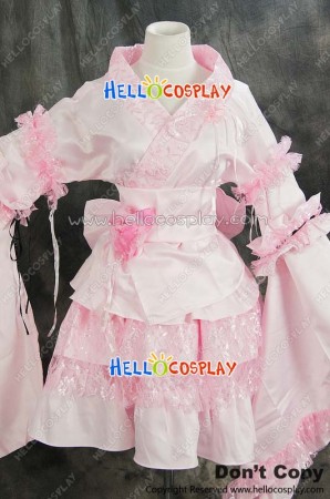 Lolita Cosplay Japan Kimono Dress Costume
