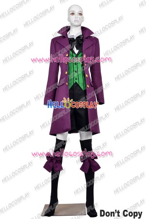 Black Butler Kuroshitsuji 2 II Cosplay Earl Alois Trancy Costume Uniform