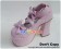 Pink Bow Crossing Straps Ruffle Chunky Princess Lolita Shoes
