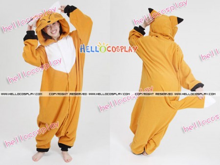 Kigurumi Costumes Fox Pajamas