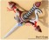 Monster Hunter F Cosplay Silver Sword Weapon Prop
