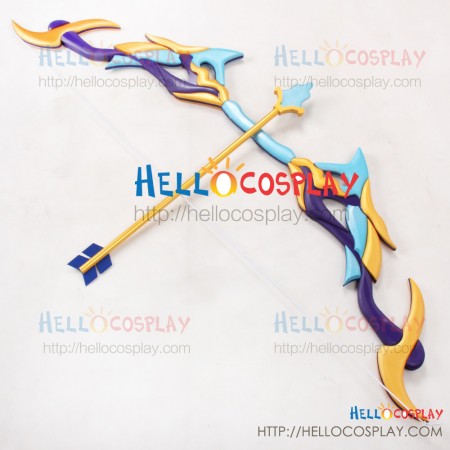 League Of Legends LOL Cosplay Ice Shooter Ashe Bow Arrow Weapon Prop