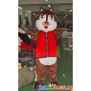 Squirrel Mascots Costume Adult Size