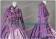 Renaissance Gothic Lolita Purple Dress Ball Gown Prom