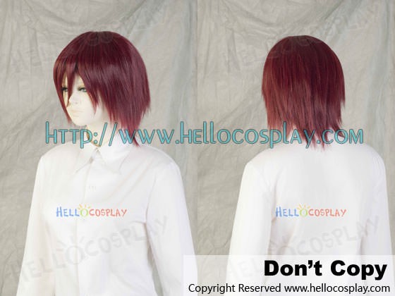brown short cosplay wig