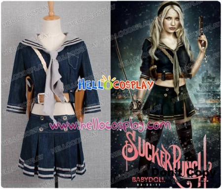 Sucker Punch Costumes Emily Browning's Babydoll Costume