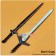 Sword Art Online Ⅱ 2 Alfhenim Online Cosplay Mother's Rosary Kirito Kazuto Kirigaya Black White Swords Weapon