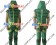 Smallville Green Arrow Cosplay Artificial Leather Jumpsuit Costume