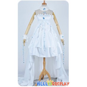 Chobits Cosplay Clamp Chii Elda White Formal Dress Costume