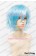 Wig 30CM Cosplay Ice Light Blue Universal Short Layered