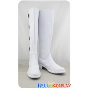 Axis Powers Hetalia Cosplay Shoes Hungary White Boots Male Version