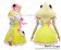 Angel Feather Cosplay Yellow Winnie Maid Dress Costume