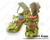 Golden Bows Straps Chunky Princess Lolita Shoes