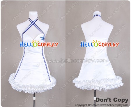 Vocaloid 2 Cosplay Miki White Tube Top Dress
