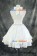 Gothic Lolita Dress Cosplay Costume Cute White