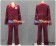 One Piece Cosplay Akainu Sakazuki Costume Admiral Sakazuki Dark Red Suit