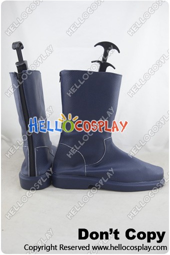 Cowboy Bebop Cosplay Shoes Spike Spiegel Boots Blue