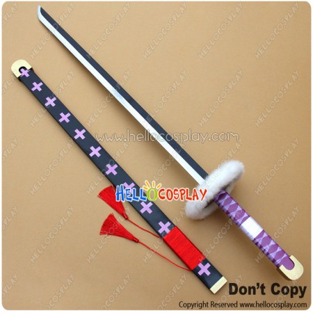 One Piece Cosplay Surgeon Of Death Trafalgar Law Katana Sword Weapon