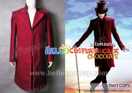 Charlie and the Chocolate Factory Johnny Depp Willy Wonka coat