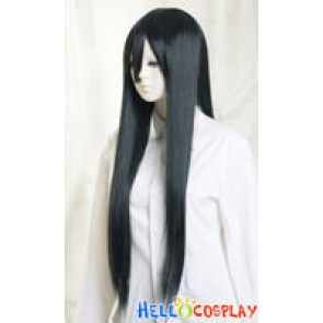 Darkest Cyan Medium Cosplay Straight Wig