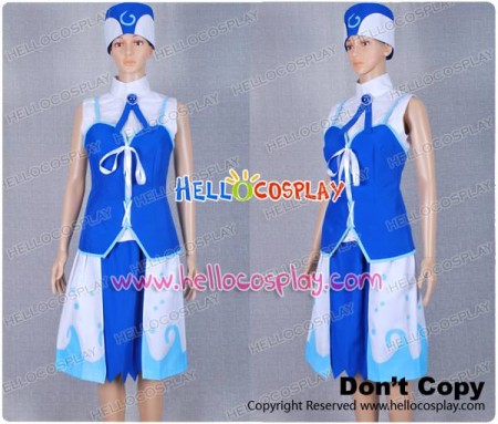 Fairy Tail Juvia Loxar Cosplay Costume Dress