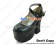 Matte Black Crossing Strap Chunky Princess Lolita Shoes
