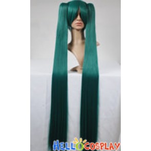 Vocaloid 2 Cosplay Hatsune Miku Dark Green Long Wig