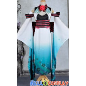 Vocaloid Cosplay Exotic Diva Miku Costume Kimono Dress