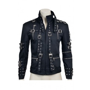 Beat It Michael Jackson Cosplay Costume Jacket Coat Cotton Version