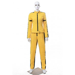 Kill Bill The Bride Beatrix Kiddo Cosplay Costume Yellow Uniform