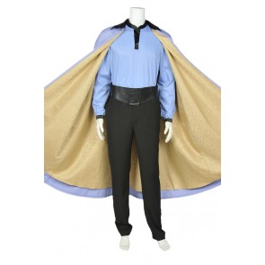 Star Wars VII The Force Awakens Lando Calrissian Cosplay Costume