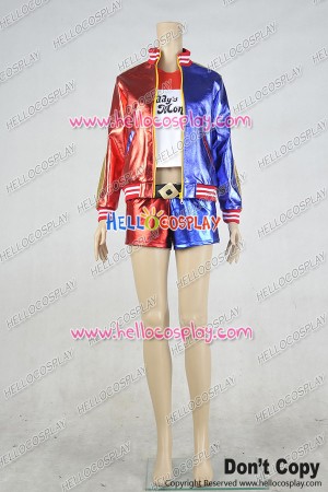Suicide Squad Harley Quinn Cosplay Costume 
