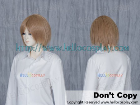 Wood Brown Short Cosplay Wig