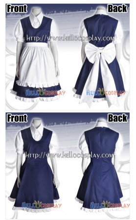 Girl Cosplay Maid Dress